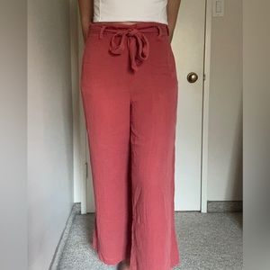 🌼2/$15🌼 Abercrombie & Fitch Wide Leg Flowy Tie Waist Pants